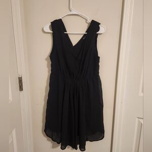 Rachael & Chloe Black Sleeveless Mini Dress